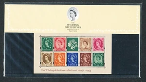 GB QEII 2002 Wilding Collection Miniature Sheet I Presentation Pack 59 - Picture 1 of 2