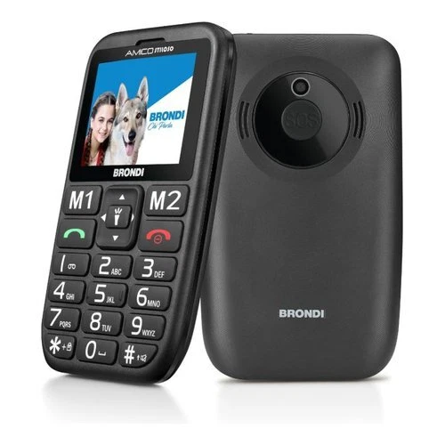 Brondi Cellulare 2G Gprs AMICO Stiloso Black 10279060 - Immagine 1 di 4
