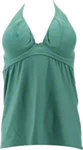 Sunsets Muse Halter Underwire Tankini Top Moss 38DD NEW (415) - Picture 1 of 1
