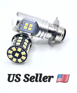 🌟Ultra LED Headlight & Taillight BULBS for Yamaha XV535 Virago & XZ550R Vision - Picture 1 of 12