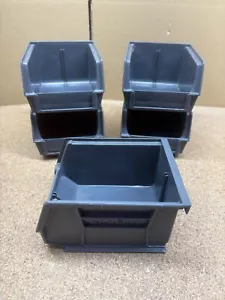 Plastic Parts Lin Bin Storage Boxes Workshop Picking Bin Wall Rack 70x105x135 x5 - Picture 1 of 18