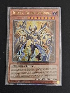 Yu-Gi-Oh! Quarter Century Secret Rare IMSETY, GLORY OF HORUS  AGOV-EN011 1stEdNM