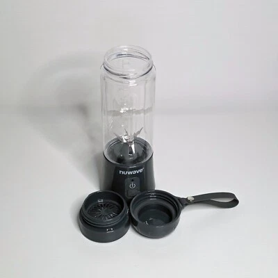 Batidora portátil Nuwave 16 oz - recargable, 6 cuchillas, sin BPA, a prueba de fugas Foto 1 de 4