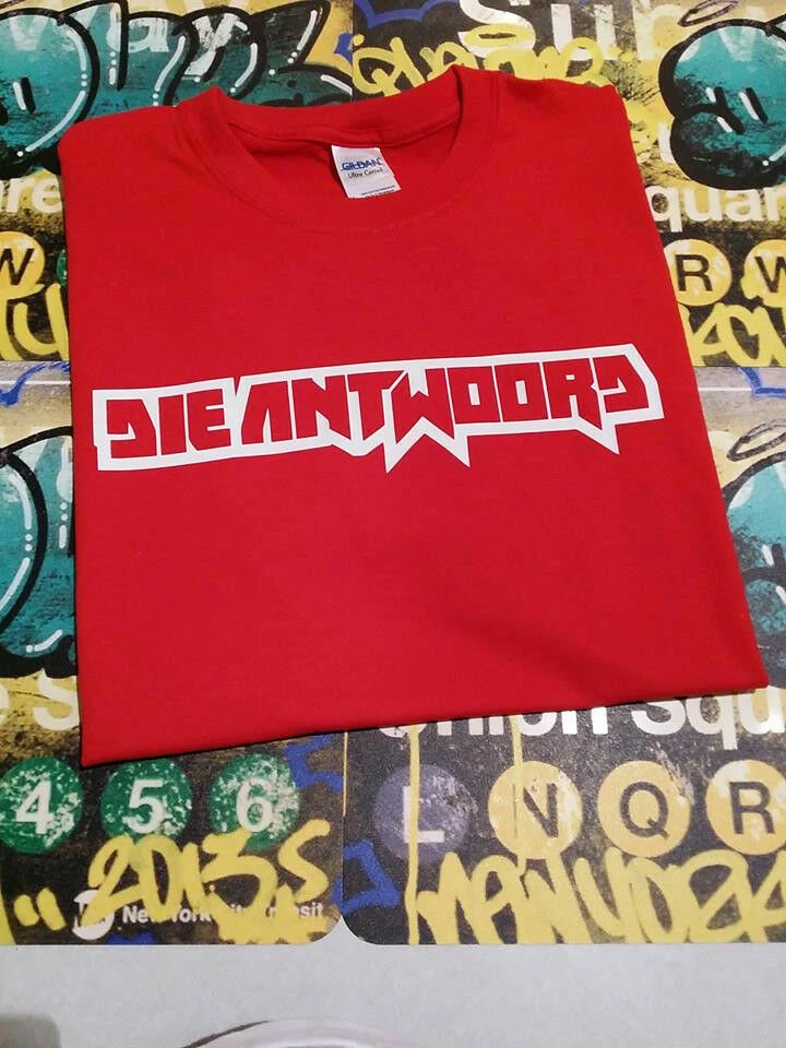 Camiseta hip-hop Die Antwoord África do Sul ZEF Ninja Yolandi música  - Imagem 1 de 1