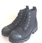 Women's Teagan Lace-Up Sneakers Boots - Universal Thread Black 5.5