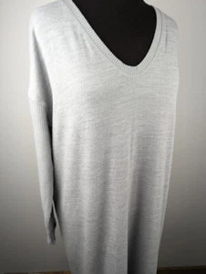 GAP Maternity - long sleeve midi knit sweater dress - gray - sz L - NWT (DR72) - Picture 1 of 10