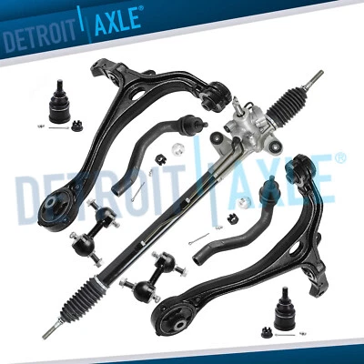 Rack and Pinion Front Lower Control Arm Suspension Kit for 2004-2008 Acura TSX - Image 1 of 4