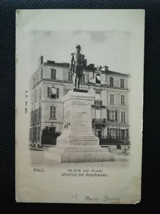 CPA 64 PAU - Place du Plan - Statue de Bourbaki - Foto 1 di 2