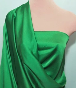 SATÉN GASA ESMERALDA SEDOSA OPACA 60" ..FORMAL, BLUSAS, VESTIDOS, DECORACIÓN - Imagen 1 de 8