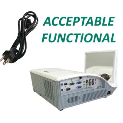 MimioProjector 280 UST DLP Projector HDMI - Acceptable Functional w/Power Cable - Image 1 of 4