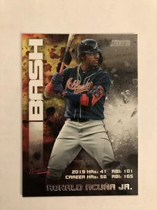 2020 TOPPS STADIUM CLUB BASH AND BURN RONALD ACUNA JR INSERT - Picture 1 of 2