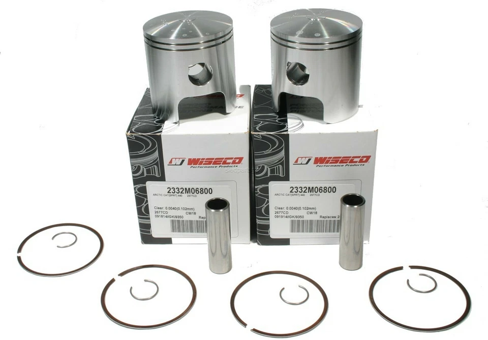Arctic Cat Prowler 440 L/C, 1990-1994, pistones Wiseco Std; par - 2332M06800 Foto 1 de 1