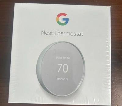 Google Nest Programmable Smart Wi Fi Thermostat White (GA02180 US) - Image 1 of 4