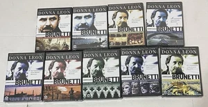Donna Leon's Commissario Brunetti Mysteries, Episodes 1 -18 9 DVD's  8 NEW 1 VG+ - Picture 1 of 2