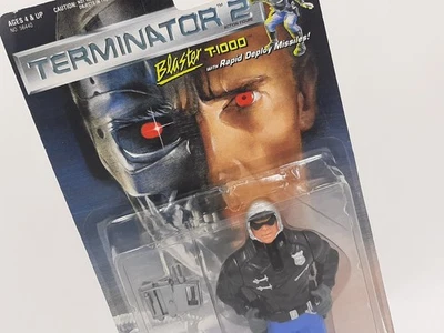 Kenner 1991 Vintage Action Figure Terminator 2 BLASTER T-1000 MOC - Image 1 of 4