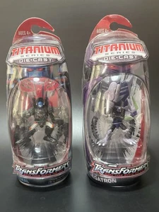 2006 Transformers Optimus Primal Beast Wars Megatron Titanium Series New MOSC - Picture 1 of 2
