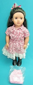 UNSERE GENERATION 18 ZOLL PUPPE - BRAUNE HAARE/BRAUNE AUGEN -- V-42 - Bild 1 von 4