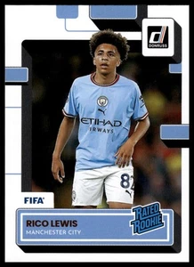 Donruss 2022-23 Donruss Rico Lewis RC Manchester City Soccer - Picture 1 of 2
