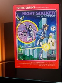 INTELLIVISION NIGHT STALKER GAME CIB /CLEANED & TESTED 5/12/26