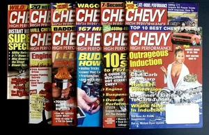 CHEVY HIGH PERFORMANCE MAGAZINE 1998 SET OF 11 - Imagen 1 de 12