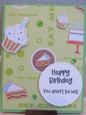 Tarjeta de feliz cumpleaños hecha a mano Foto 1 de 4