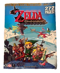 The Legend of Zelda The Wind Waker Brady Games Strategy Guide Poster Map - Imagen 1 de 7