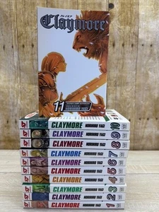 Claymore Manga By Norihiro Yagi Vol 1-11 (English) Softcover English ~Read* - Imagen 1 de 17
