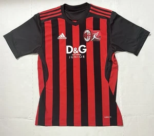 Adidas AC Milan Dolce Gabbana Football Soccer Jersey Shirt Rossoneri 2009 Size S - Picture 1 of 23