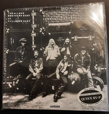 Allman Brothers "At Fillmore East" - Classic Records- 200 gram - 200 g - 2 LP - Image 1 of 2