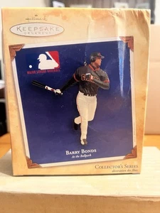 BARRY BONDS 04 HALLMARK KEEPSAKE ORNAMENT AT THE BALLPARK COLLECTORS SERIES NOS - Picture 1 of 5