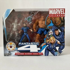 Marvel Universe Fantastic Four 3.75" Figure Set w/Clear Invisible Women Variant - Picture 1 of 6