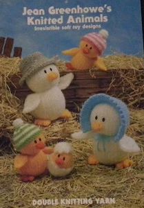 Jean Greenhowe's Knitted Animals pattern booklet - Irresistible Soft Toy designs - Picture 1 of 16