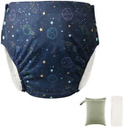 Leak-Proof Cover with Diaper Insert,Underwear for Incontinence with Storage Bag,