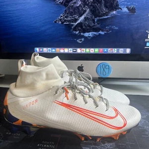 NIKE Vapor Untouchable 3 Pro Football Cleats Mens Size 13 Camo White AV5359-100 - Picture 1 of 7