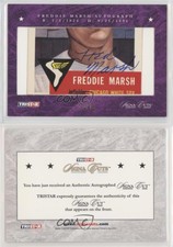 2008 TRISTAR Signa Cuts Cut Auto Hidden Treasures Purple /19 Freddie Marsh Auto