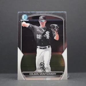 2023 Bowman Chrome COLSON MONTGOMERY #BCP-165 RC🔥White Sox PROSPECT - Picture 1 of 2