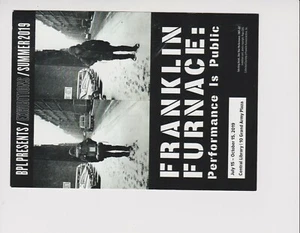 Franklin Furnace Brooklyn Library 5" x 7" 2019 exhibit - Picture 1 of 2