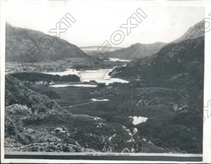 1932 Killarney Irland tolle Aufnahme der Seen der Gegend Pressefoto - Bild 1 von 2