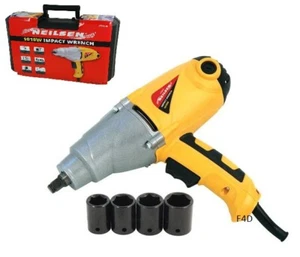 1010W IMPACT WRENCH 240V 1/2" DR ELECTRIC IN CASE & SOCKETS HEAVY DUTY CT0079 - Picture 1 of 3