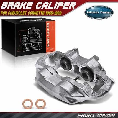 Front Left Driver w/ 4 Pistons Disc Brake Caliper for Chevrolet Corvette 65-82 - Image 1 of 4