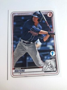 2020 Bowman First 1st Edition Drew Waters Braves BFE2