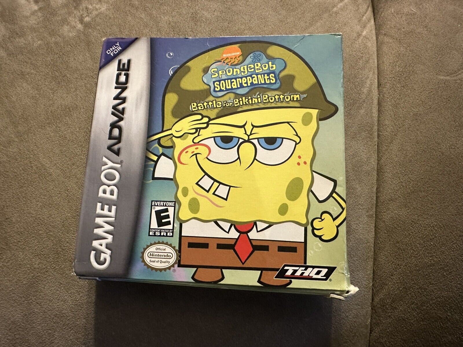 SpongeBob SquarePants: Battle for Bikini Bottom Nintendo Game Boy Advance Box
