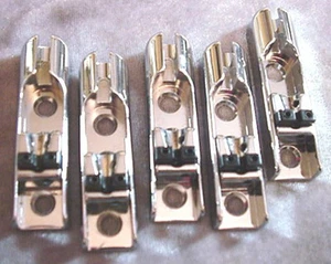 PUENTE DE GUITARRA BAJA DE 5 CUERDAS - CROMO INDIVIDUAL - Imagen 1 de 4