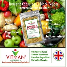 Curcuma Curcumina e Pepe Nero + Zenzero 60 Capsule Antinfiammatorio