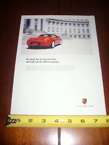 2000 PORSCHE BOXSTER - ORIGINAL AD - Picture 1 of 2