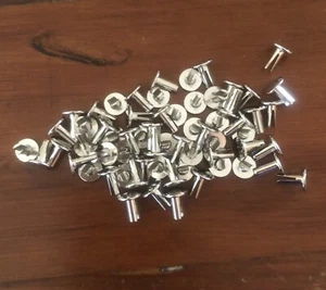 Bifurcated rivets NP Made in Japan 5/16" (8mm approx ) Long - Picture 1 of 2