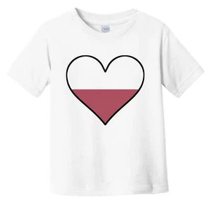 Camiseta Bandera Polaca - Linda Bandera Polaca Corazón - Camisa Polonia Infantil Niño Pequeño - Imagen 1 de 2