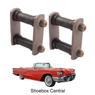 Ford Thunderbird 1959 1960 hoja resorte grillete kit Foto 1 de 4