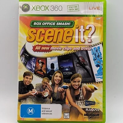 Box Office Smash Scene It? Trivia Game Microsoft Xbox 360 Complete With Manual - Image 1 of 4
