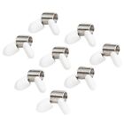 Bead Stopper Set Essential Jewelry Making Tools White Spring Crimp Caps Stopper
